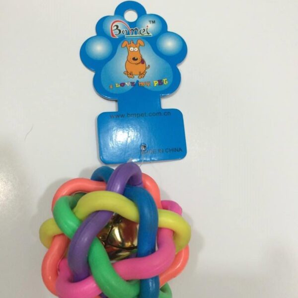 Colorful toy with bell