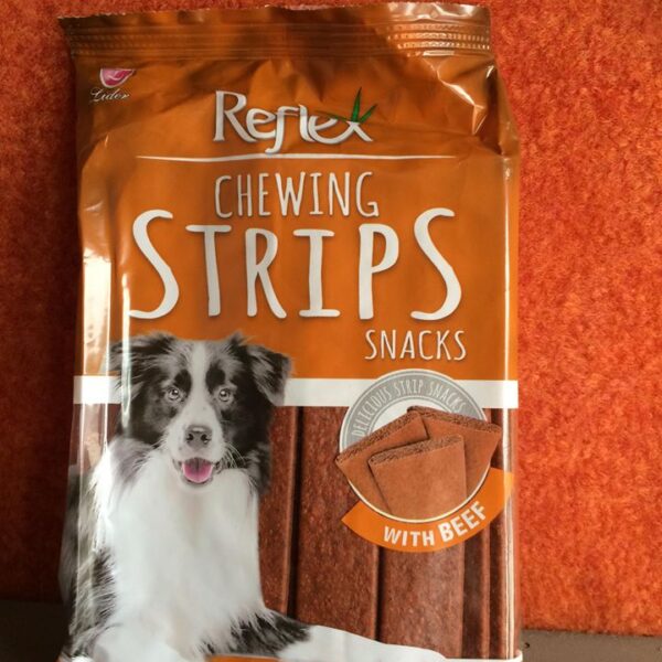 Reflex Chewing Strips Snacks-BEEF