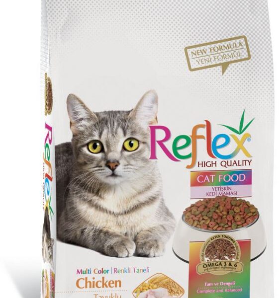 Reflex Adult Cat Food Multi Color Chicken
