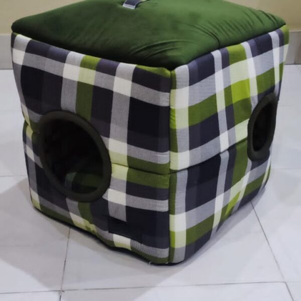CAT HOUSE WITH BED (CHECK DESIGN)