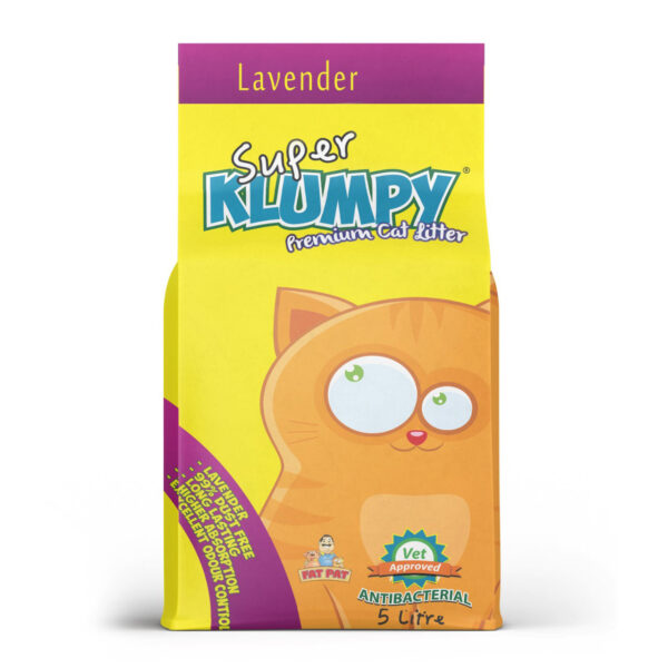 SUPER KLUMPY CAT LITTER LEVENDER