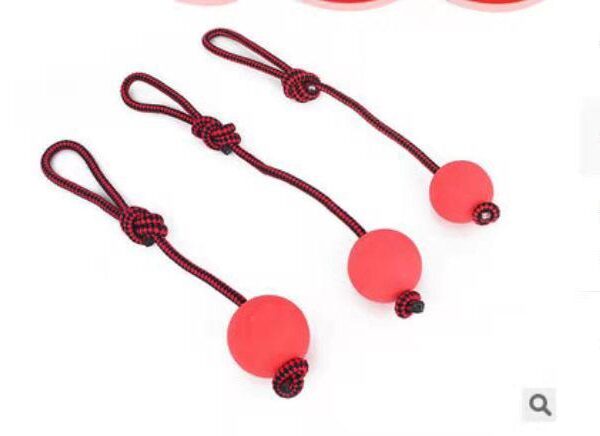 ROPE BALL TOY IN ORANGE COLOR