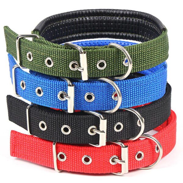 SOFT DOG COLLAR ( DIFFERENT COLORS)