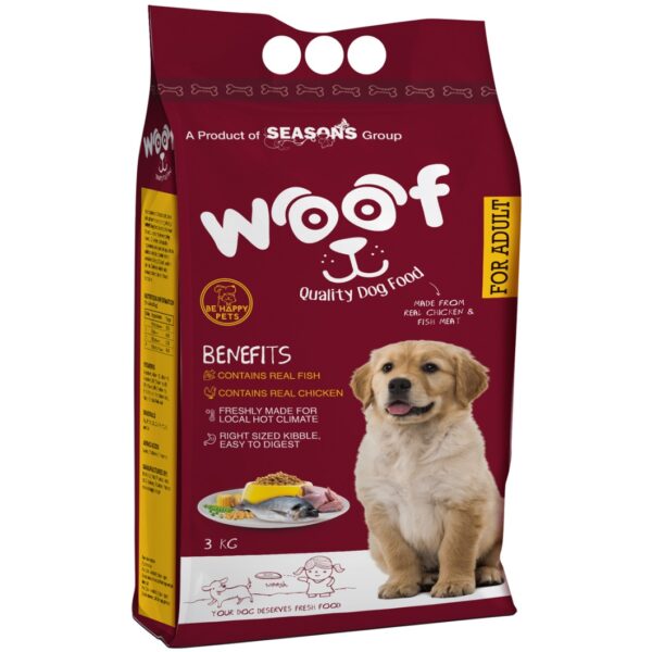 Woof Adult Dog Food 3k