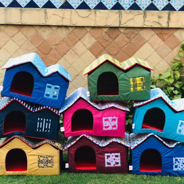 DOUBLE HUTS FOR PETS