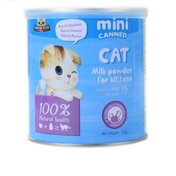 MINI CANNED CAT POWDER MILK FOR KITTENS 130 GRAM
