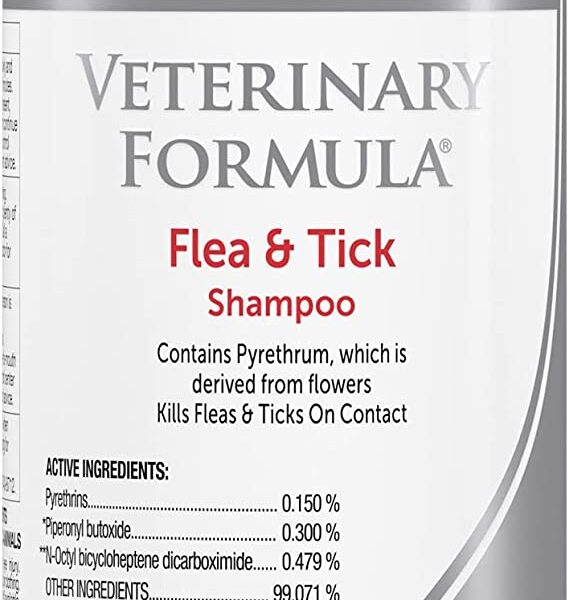 vetinary formula flea and tick shampooer