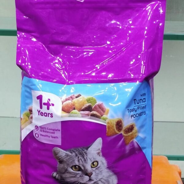 WHISKAS CAT FOOD 1+ (TUNA FLAVOUR) 2KG