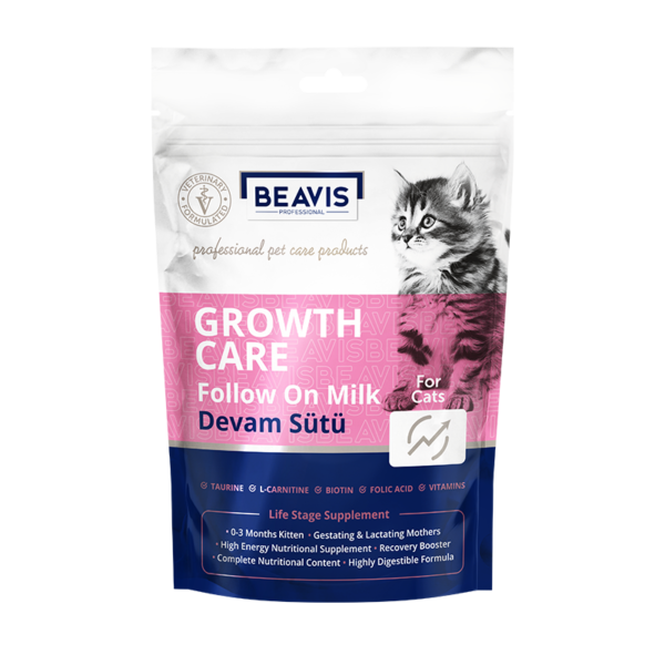BEAVIS GROWTH CARE FOLLOW ON MILK FOR KITTENS/CATS/PUPPIES 200G