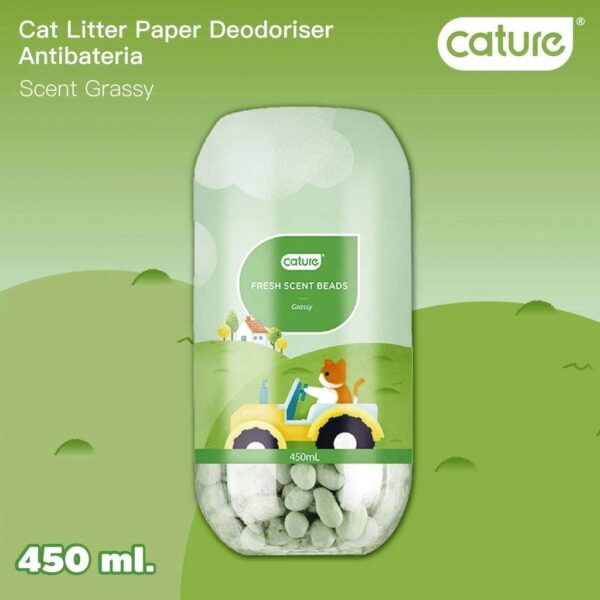 Cature Cat Litter Deodorizer Grass Scent