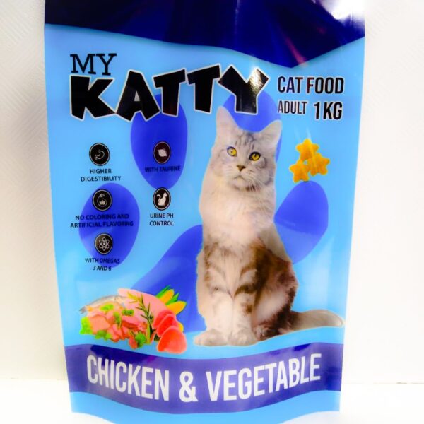 MY KATTY CAT FOOD ADUL 1KG CHICKEN AND FISH