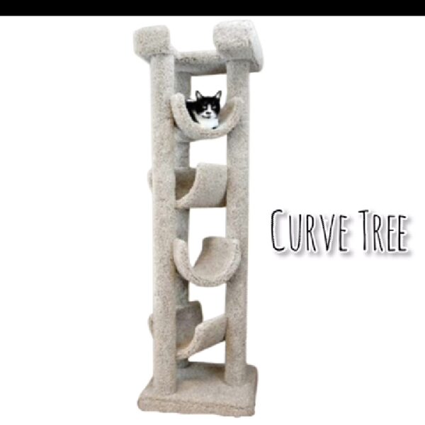 CURVE TREE SCRATCH POST 157CM