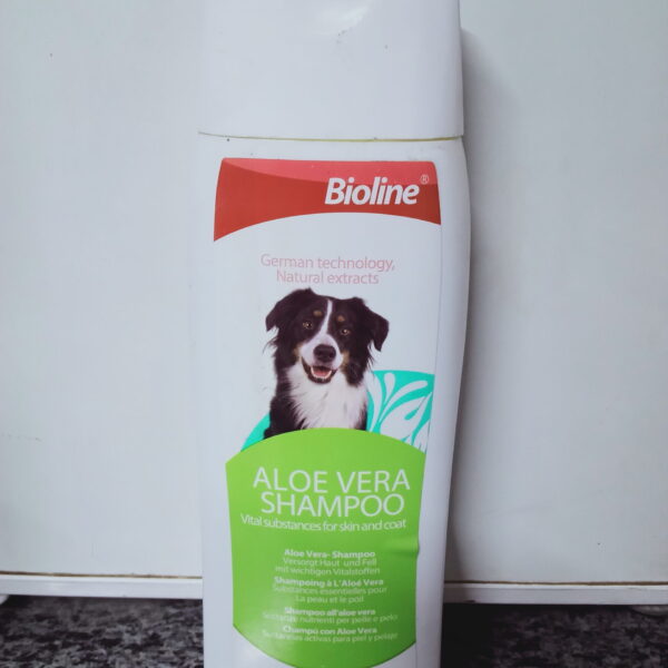 Bioline aloe vera shampoo for dogs