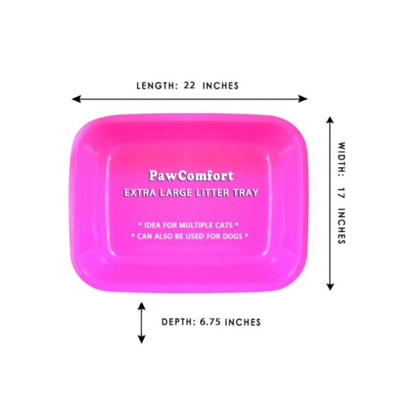 PawComfort Extra-Large Litter Tray for Cats n Dogs