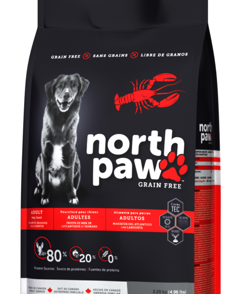 NORTH PAW GRAIN FREE ATLANTIC SEAFOOD WITH LOBSTER