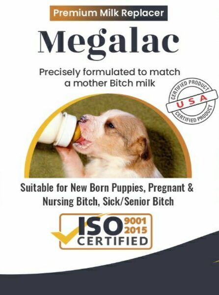 MEGALAC(150gram)-milk replacer for PUPPIES