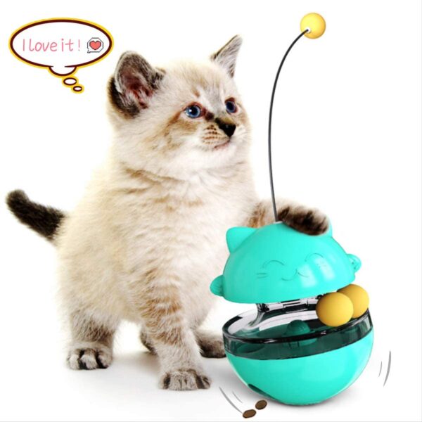 TUMBLER CAT TREAT BALL TOY