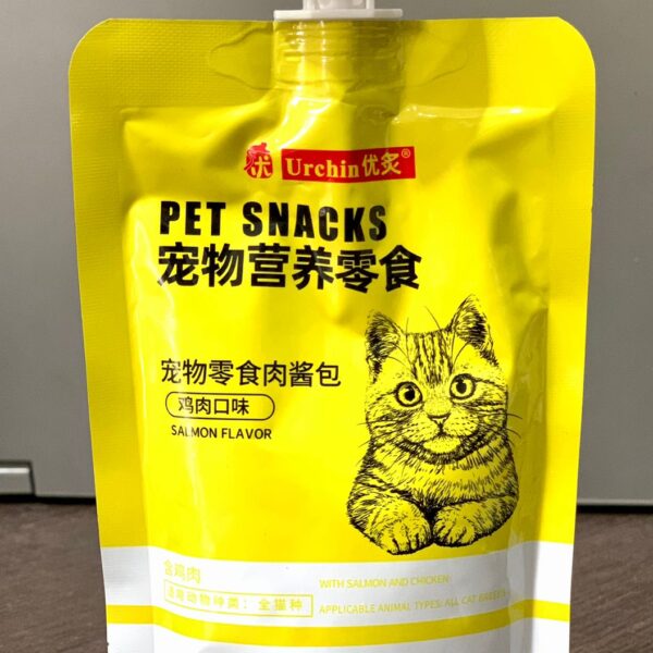 PET SNACKS FOR CAT (SALMON FLAVOR)90G