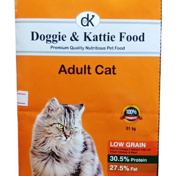 Doggie & Kattie adult cat Food 1KG