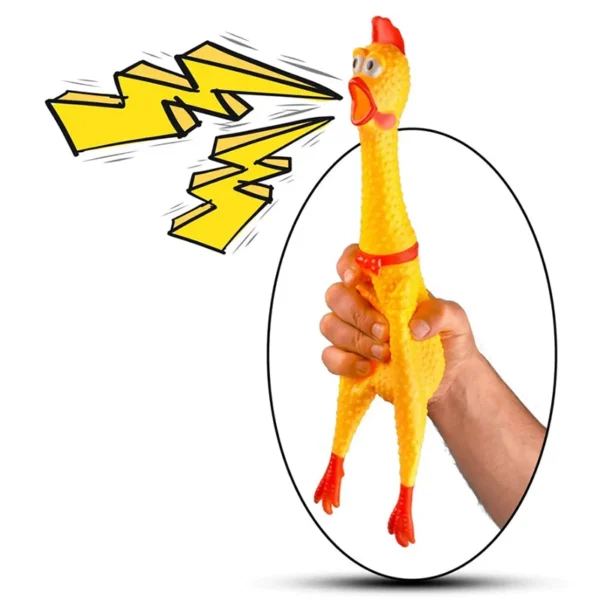 SHRILLING SCREAMING CHICKEN TOY
