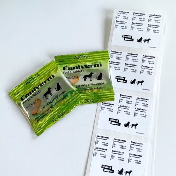 Caniverm Deworming Tablet for Dogs and Cats (PER TAB)