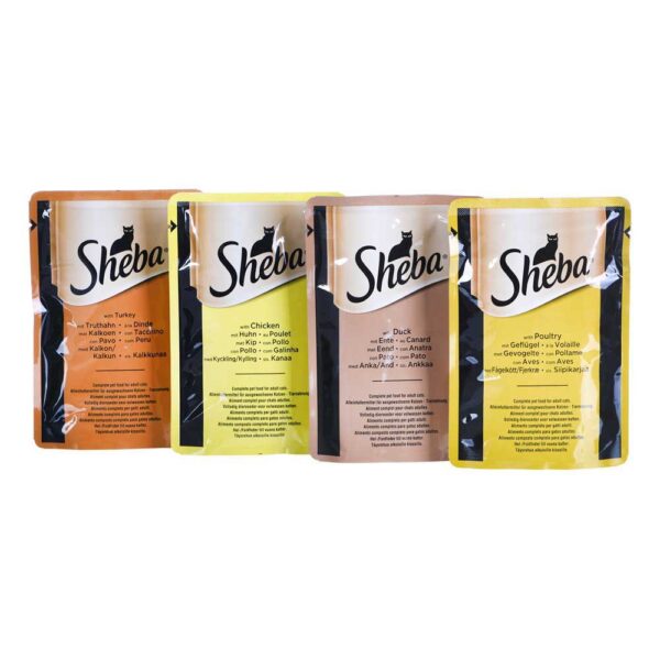 SHIBA FINE FLAKES IN JELLY, POULTRY FLAVOURS (85G)