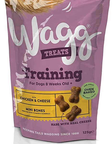 Wagg training treats for dogs 8 weeks old+ 100 grams