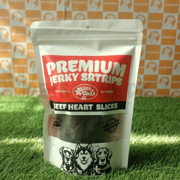 Little Paws Beef Heart Slices Treats For Dogs ‚70 Gram