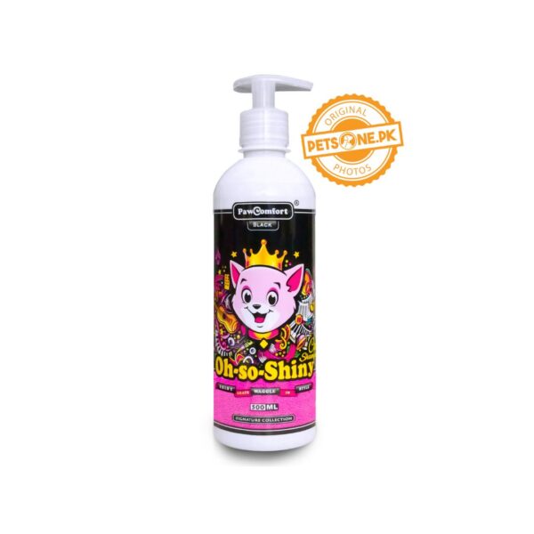 PawComfort Black Oh-So-Shiny Shampoo For Cats ‚500 ML