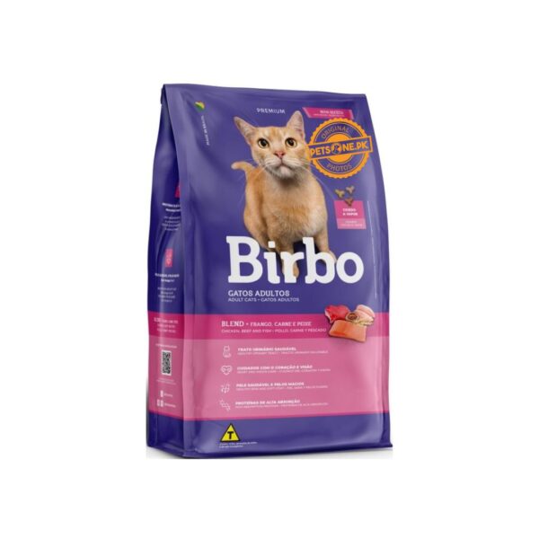 BIRBO BLEND CAT FOOD ‚ CHICKEN BEEF and FISH