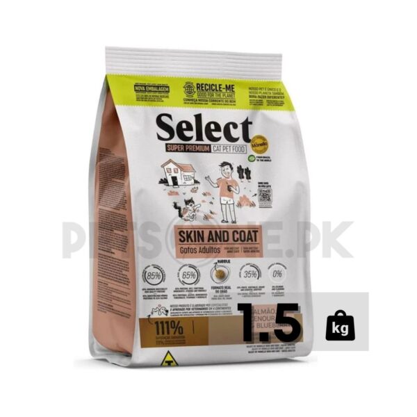 Monello Select Skin And Coat Cat Food ‚ 1.5 KG